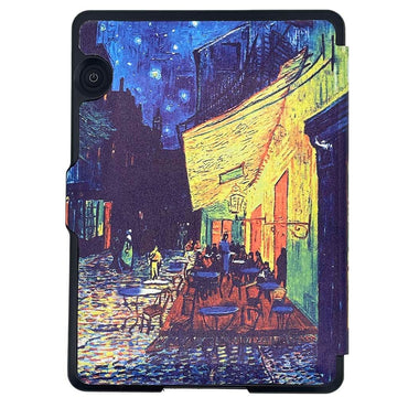 Kindle Voyage Smart Case Cafe Terrace