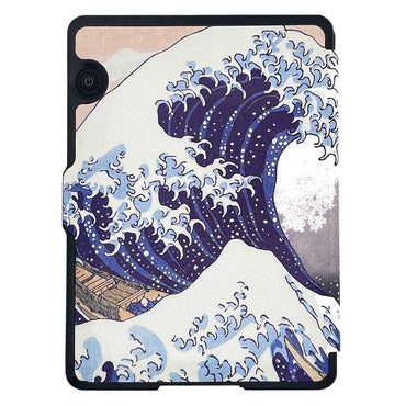 Kindle Voyage Smart Case Great Wave