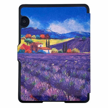 Kindle Voyage Smart Case Lavender Fields