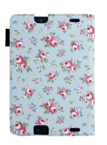 Lente Designs® Amazon Kindle Fire HD 7" (3rd Gen, 2013) Canvas Pink Roses Case