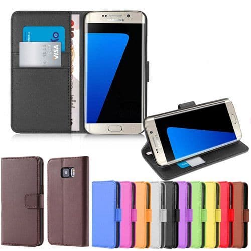 Samsung S7 Edge Wallet Stand Cover