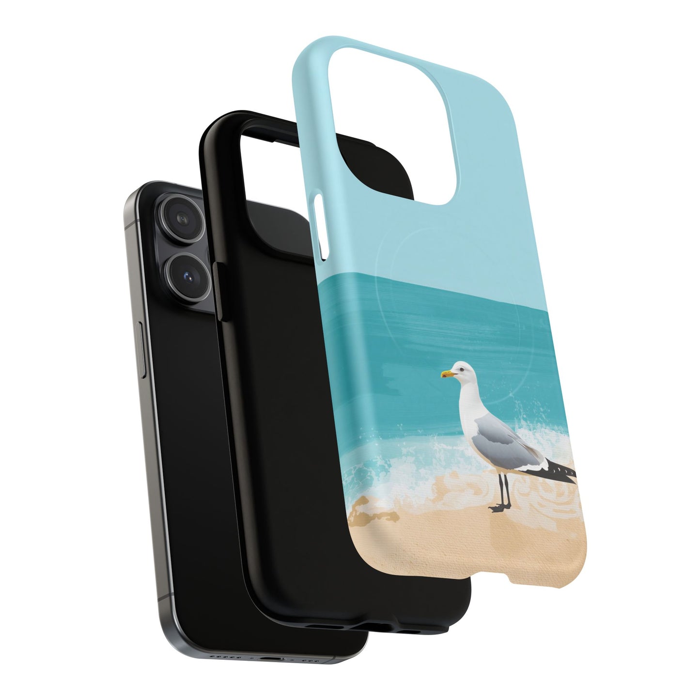 iPhone Coastal Gull Premium MagSafe Tough Case