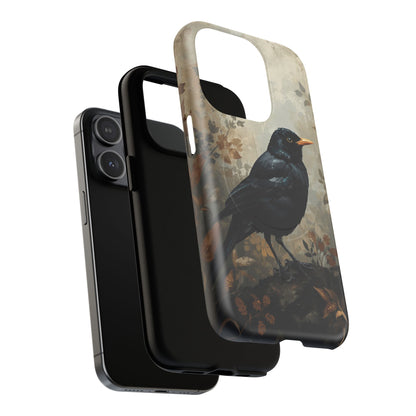 iPhone Moody Blackbird Premium MagSafe Case