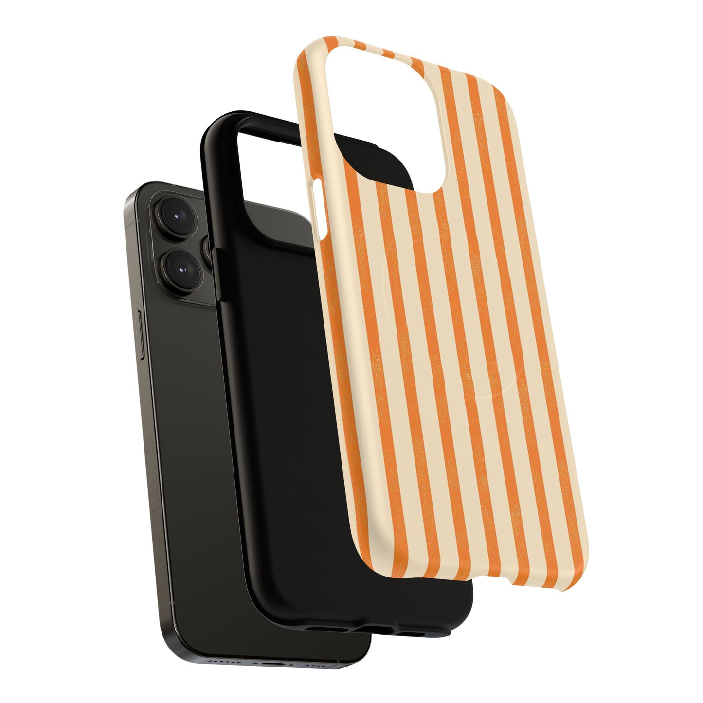Sunset Stripe Classic iPhone Case – Premium MagSafe Protective Cover