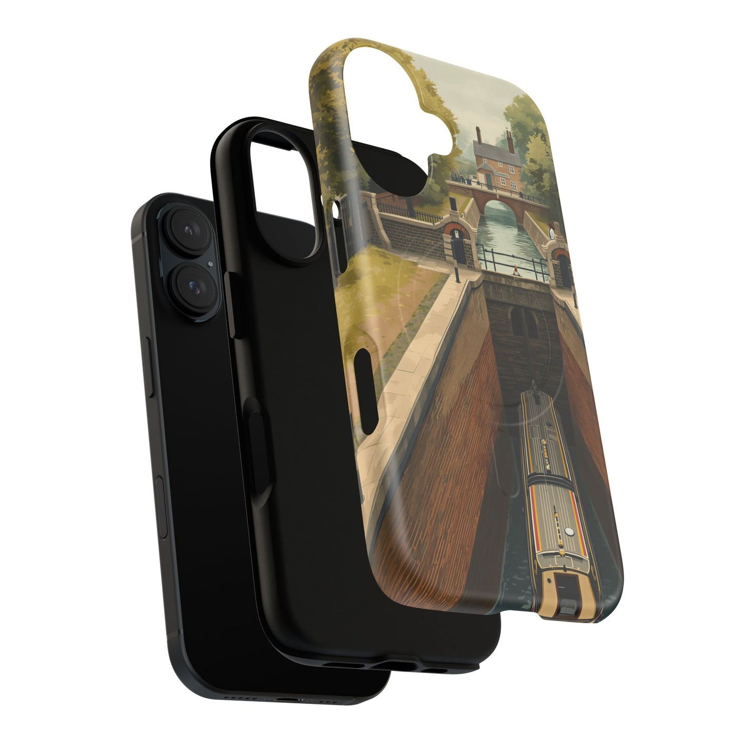 The Lock Keeper’s Vertical Journey Heritage iPhone Case