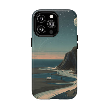 iPhone Moonlit British Cliffs Premium MagSafe Case