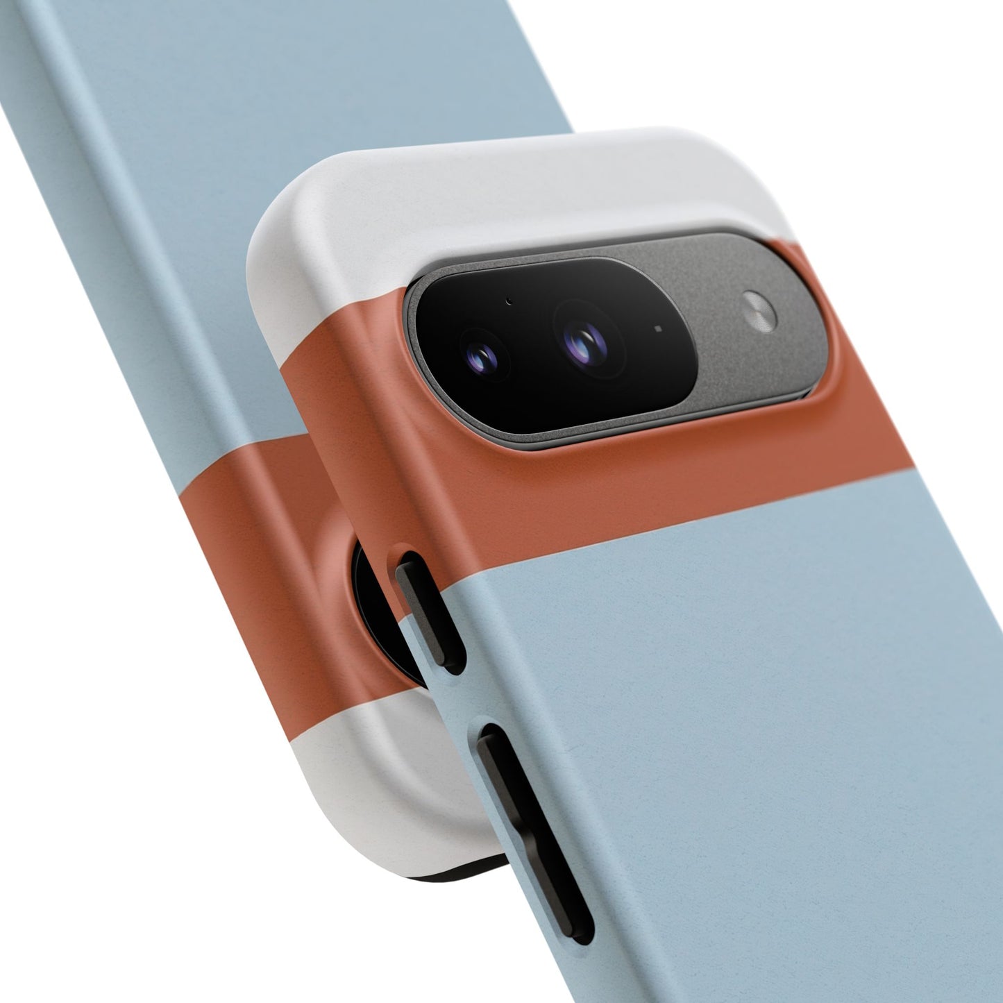 Coastal Block Google Pixel Case - Dual-Layer Matte Protective Cover