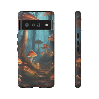 Google Pixel Case - Enchanted Forest Mushroom Path