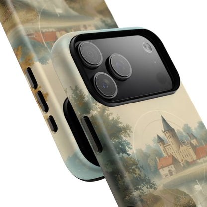 iPhone Canal Roses and Castles Premium MagSafe Case