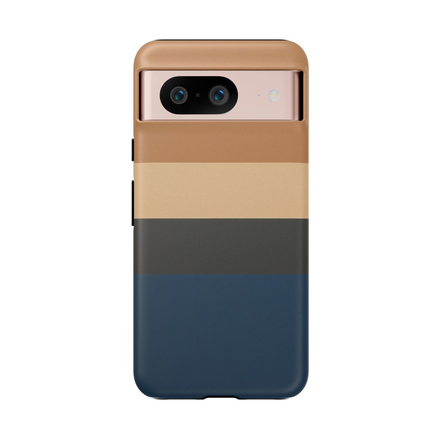 Sahara Stripe Google Pixel Case - Dual-Layer Matte Protective Cover