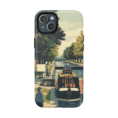 iPhone Towpath Lock Audience Premium MagSafe Case