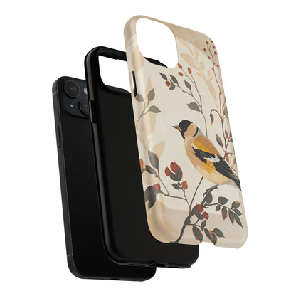 iPhone Floral Goldfinch Premium MagSafe Case