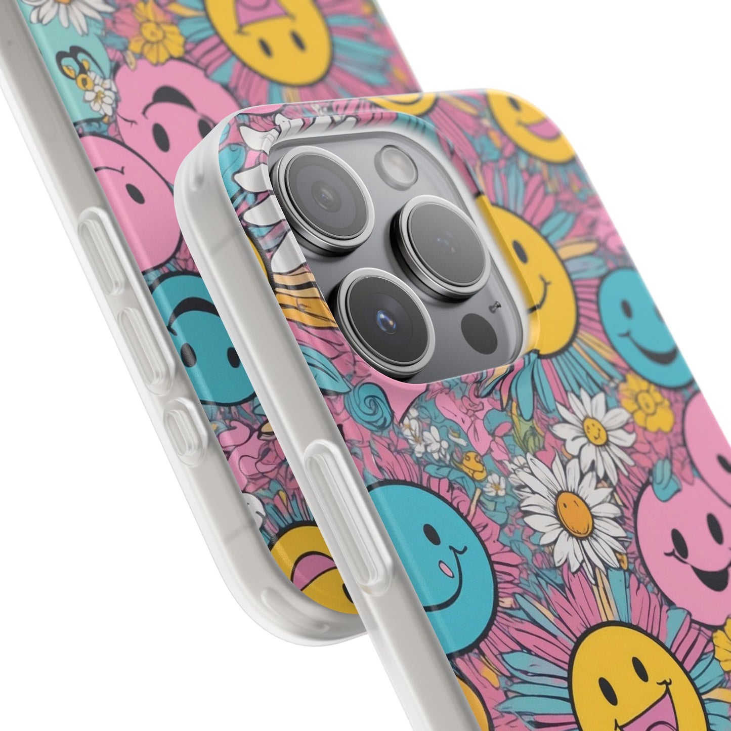 Smiley Bloom Burst Phone Case