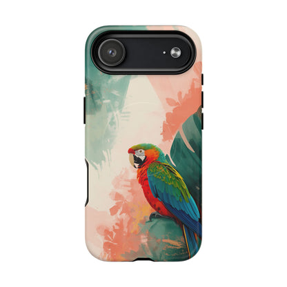 iPhone Tropical Parrot Premium MagSafe Case