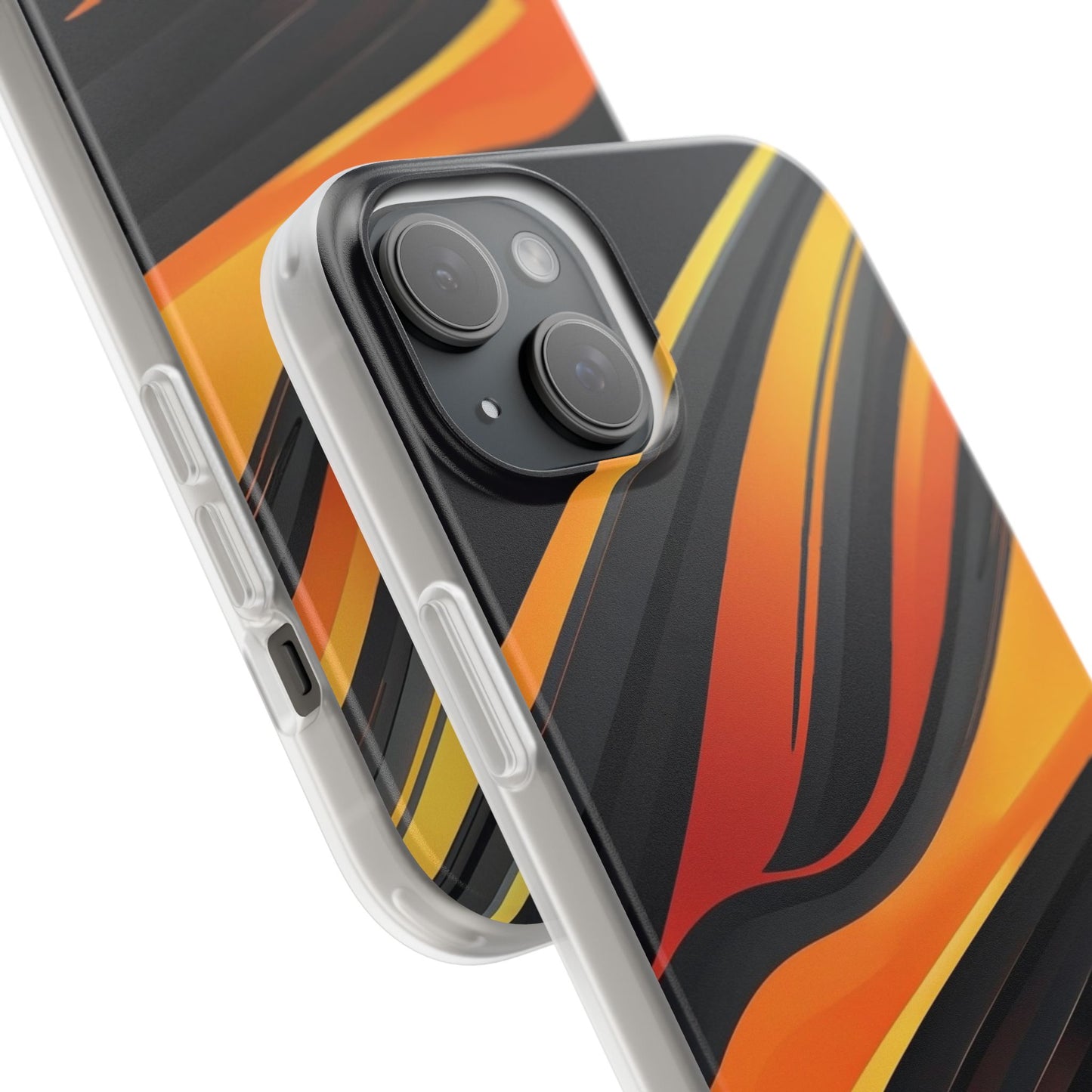 Abstract Flames Fiery Streaks Phone Case