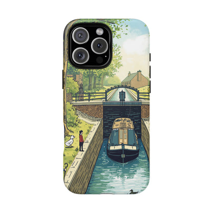 iPhone Lockside Gongoozlers Premium MagSafe Case