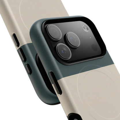 Nordic Coast Colour-Block iPhone Case - Luxury Shockproof MagSafe® Compatible Tough Cover