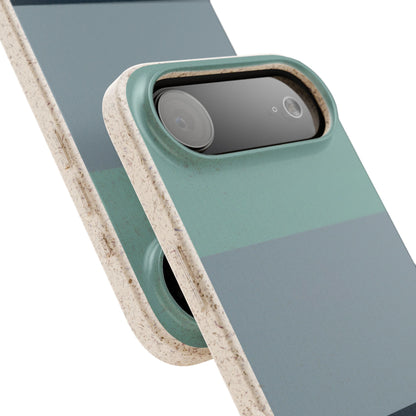 Coastal Fade Eco-Friendly iPhone Case - Sustainable Biodegradable Design