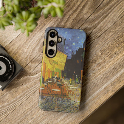 Samsung Galaxy Van Gogh Cafe Terrace Phone Case - Night Art Matte Tough Protective Cover