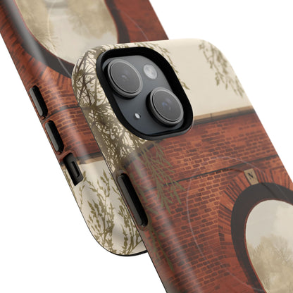 Willow Canal Bridge Passage iPhone Case – Heritage Waterway Design