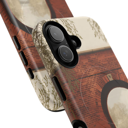 Willow Canal Bridge Passage iPhone Case – Heritage Waterway Design