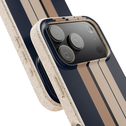 Harbour Line Eco-Friendly iPhone Case - Sustainable Biodegradable Design