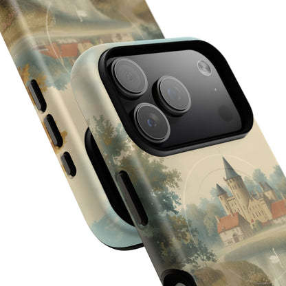 iPhone Canal Roses and Castles Premium MagSafe Case