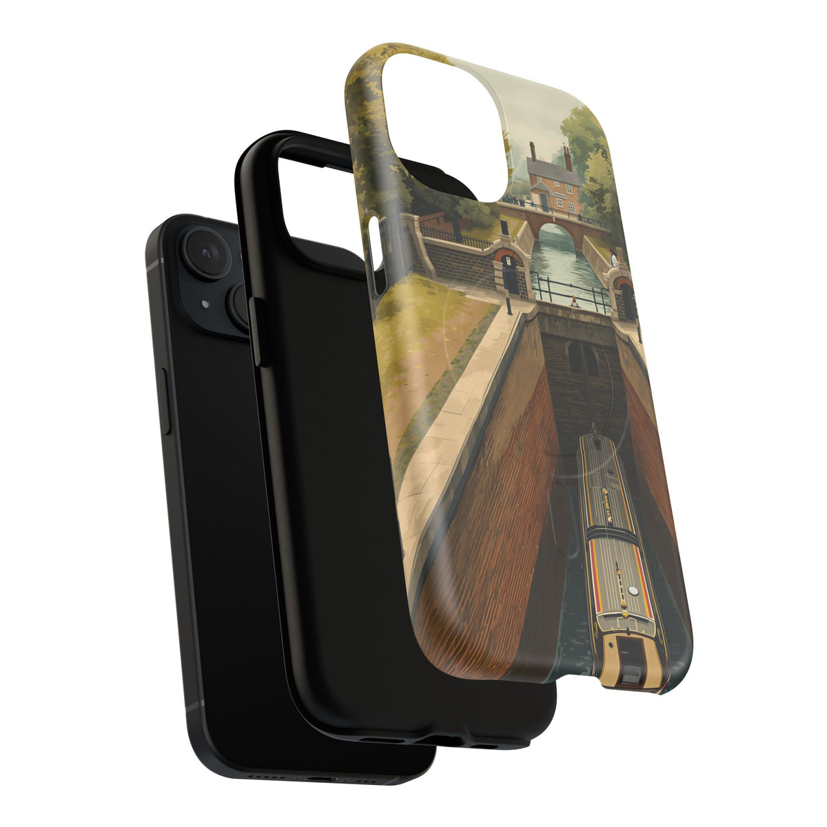 The Lock Keeper’s Vertical Journey Heritage iPhone Case