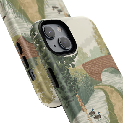 iPhone Towpath Wildlife Walk Premium MagSafe Case
