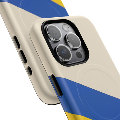 Sundown Diagonal iPhone Case - Luxury Shockproof MagSafe® Tough Cover