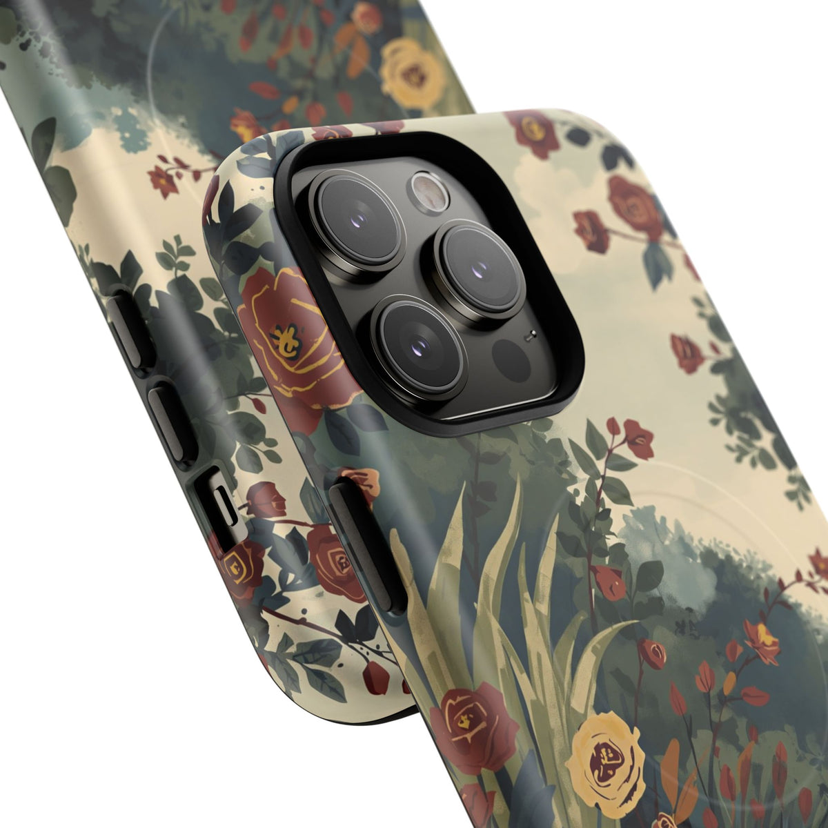 iPhone Porthole Canal Garden Premium MagSafe Case