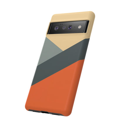 Ember Angle Google Pixel Case - Dual-Layer Shockproof Matte Cover