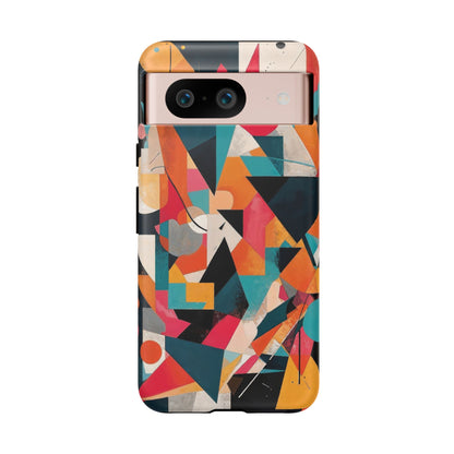 Google Pixel Case - Abstract Geometric Modern Art Design