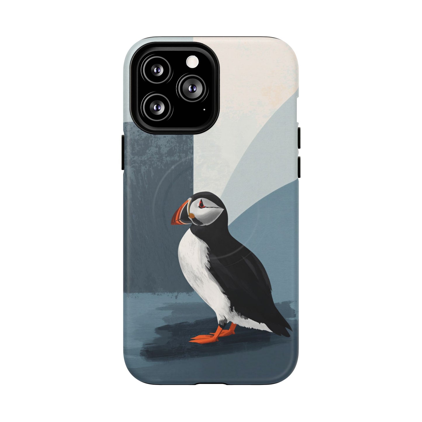 iPhone Abstract Puffin MagSafe Tough Case
