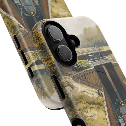iPhone Heritage Canal Lock Flight Premium MagSafe Case