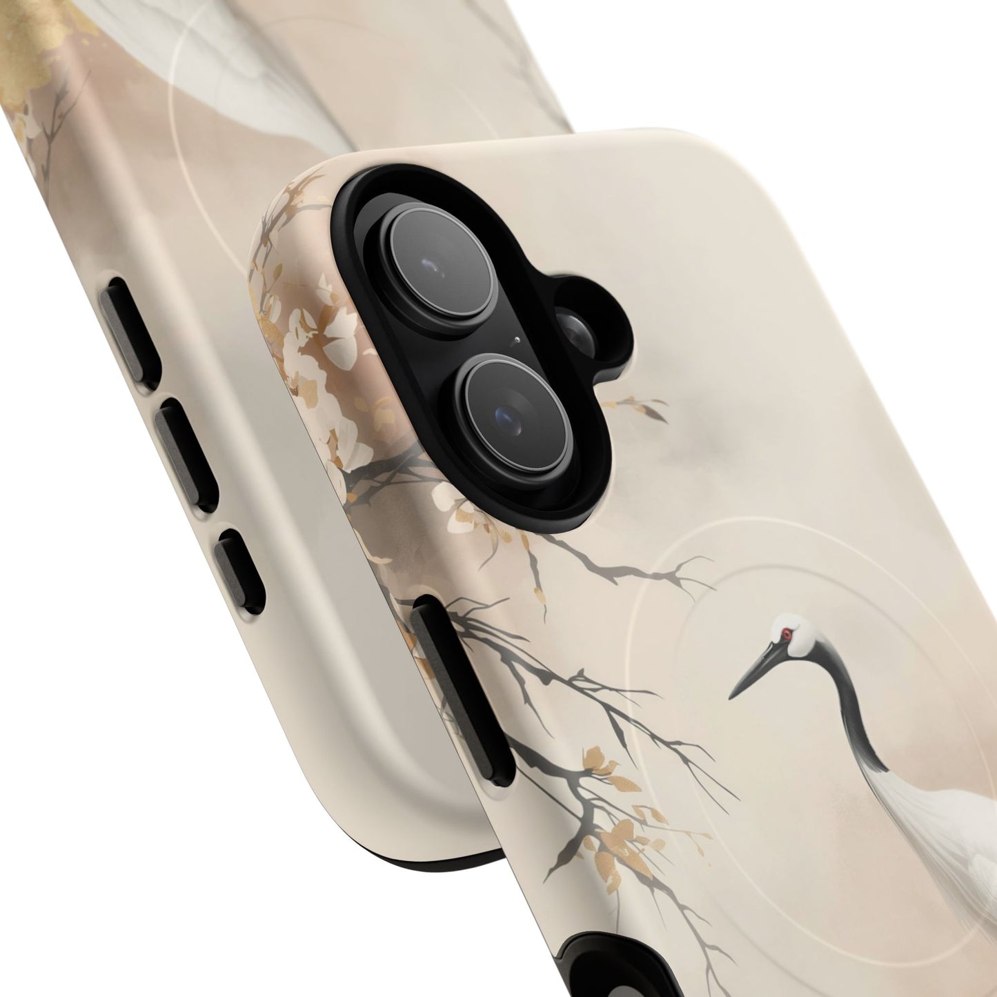 iPhone Elegant Crane Premium MagSafe Case