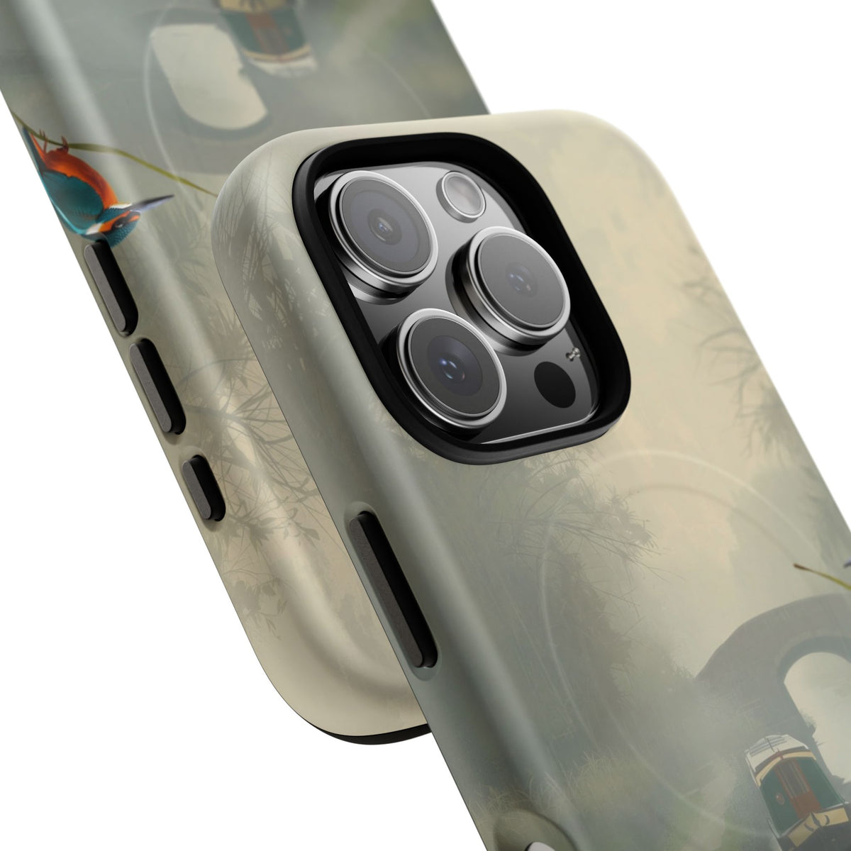 iPhone Kingfisher Canal Dawn Premium MagSafe Case