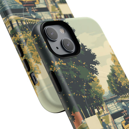 iPhone Towpath Lock Audience Premium MagSafe Case