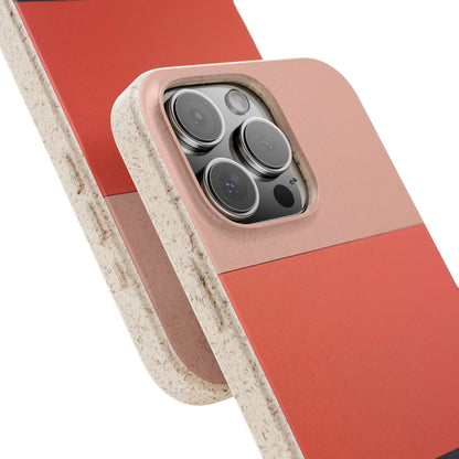 Coral Block Eco-Friendly iPhone Case - Sustainable Biodegradable Design
