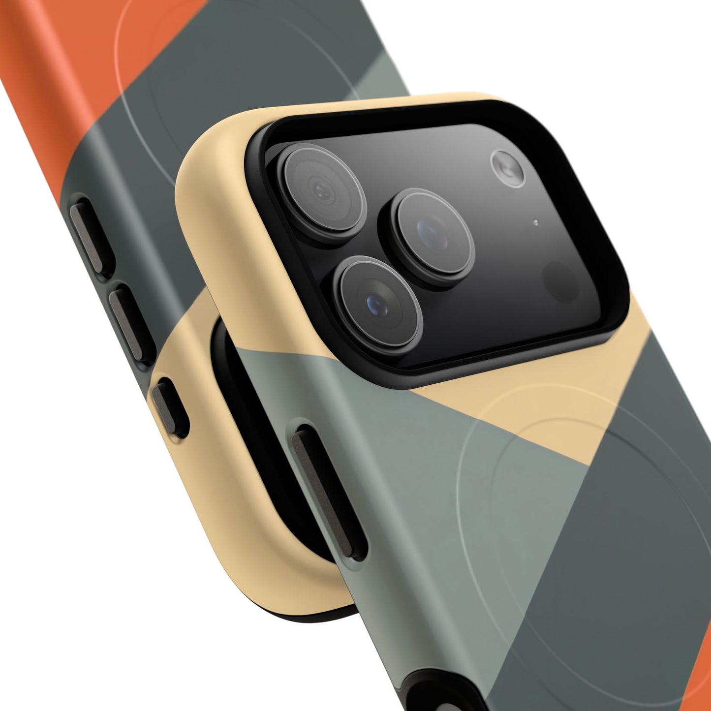 Ember Angle iPhone Case - Luxury Shockproof MagSafe® Tough Cover