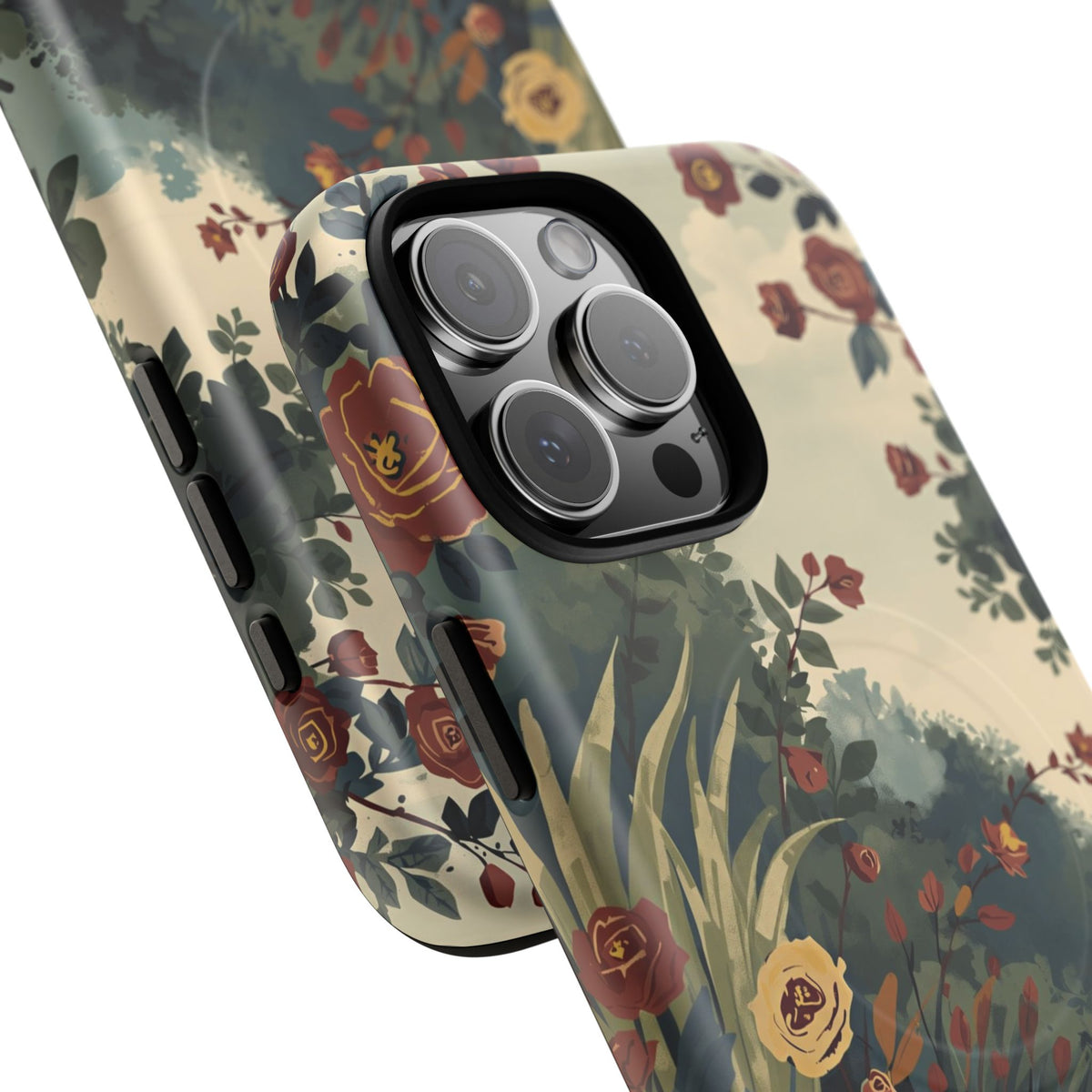 iPhone Porthole Canal Garden Premium MagSafe Case