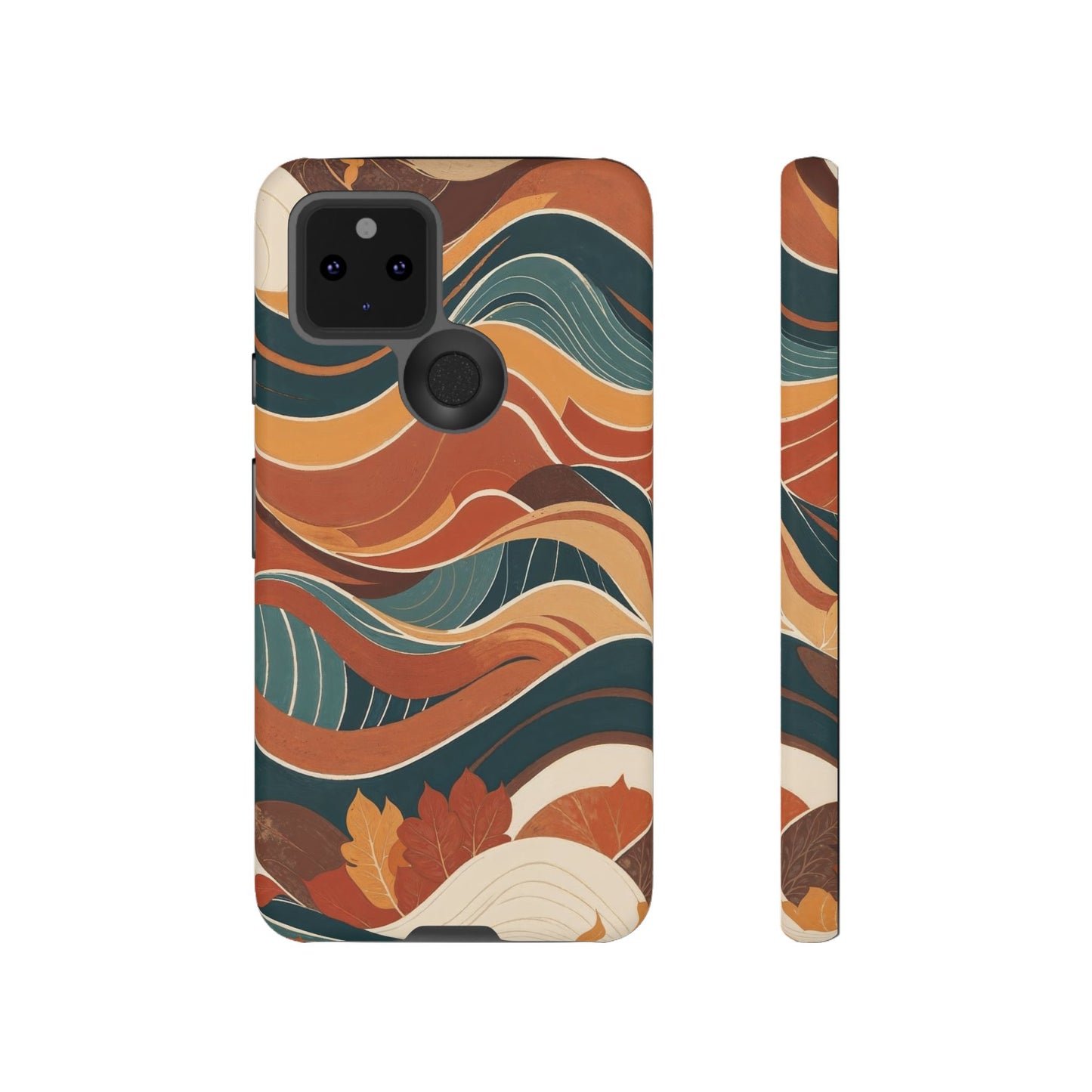 Google Pixel Case - Abstract Autumn Waves
