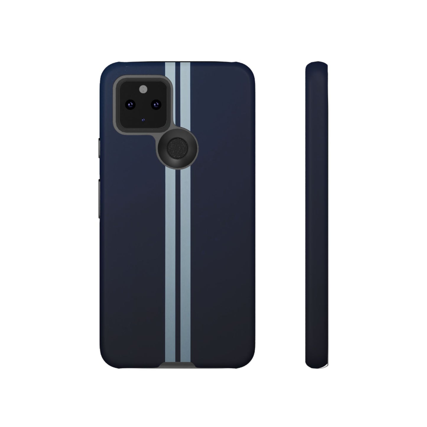 Google Pixel Case - Midnight Racing Stripe Design