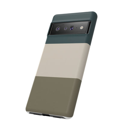 Nordic Block Google Pixel Case - Dual-Layer Matte Protective Cover