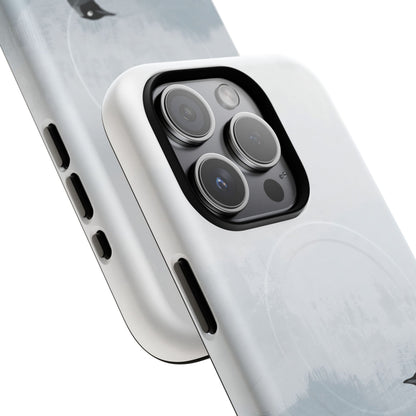 iPhone Minimalist Penguin Premium MagSafe Case