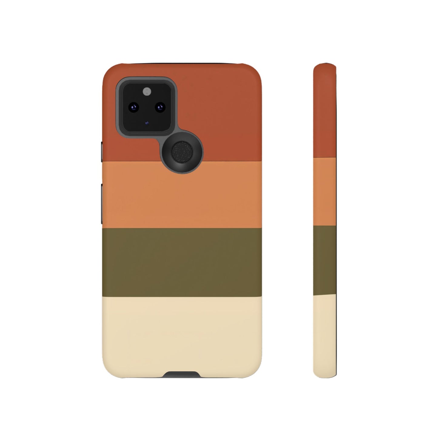 Google Pixel Case - Earth Tone Block Stripe