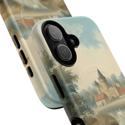 iPhone Canal Roses and Castles Premium MagSafe Case