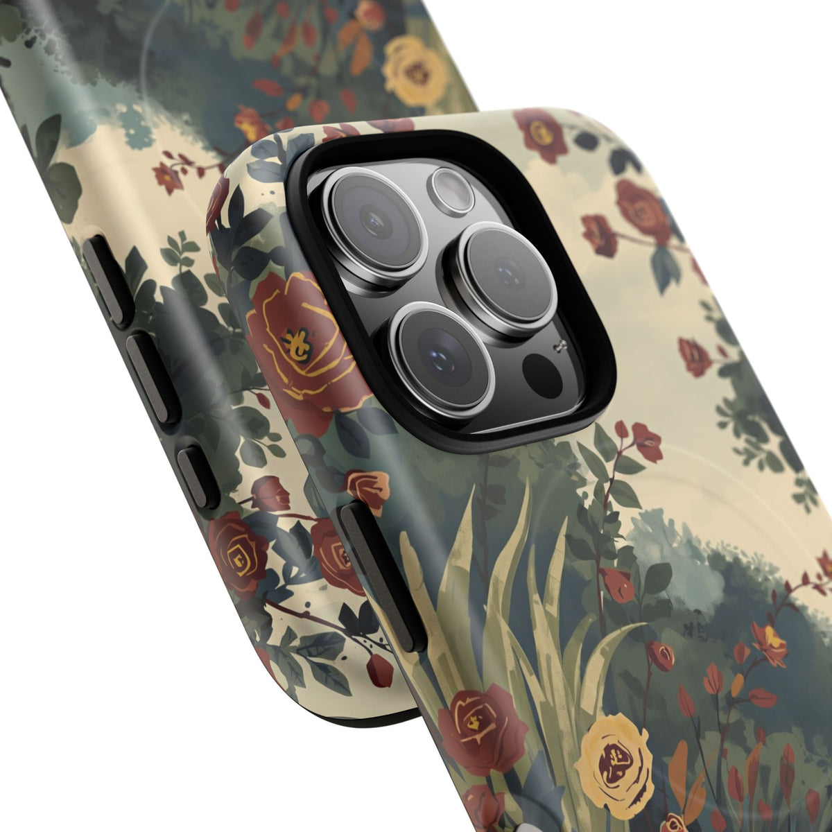 iPhone Porthole Canal Garden Premium MagSafe Case