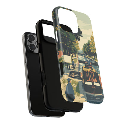 iPhone Towpath Lock Audience Premium MagSafe Case