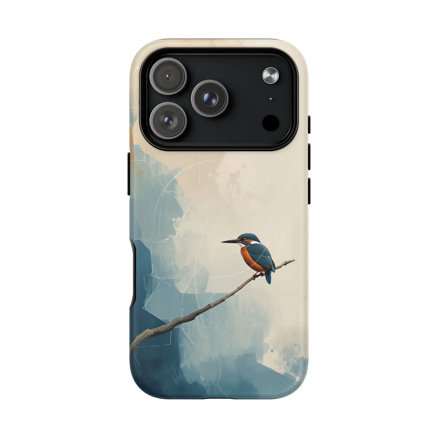iPhone Abstract Kingfisher MagSafe Tough Case
